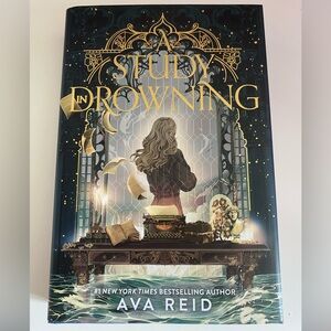 A Study in Drowning Ava Reid Hardcover Sprayed Edges